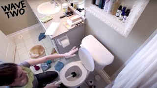 How to Clean A Bathroom The Best Bathroom Cleaning Tutorial Clean My Space [upl. by Leohcin536]