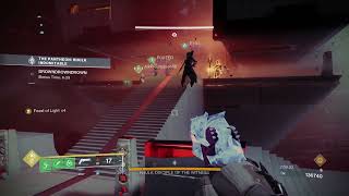 Destiny 2 Pantheon Rhulk cheese with strand grapple  Easy platinum [upl. by Pomcroy]