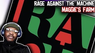 Rage Against The Machine  Maggies Farm  REACTIONREVIEW [upl. by Borroff10]