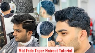 Master the Mid Taper Fade  StepbyStep Haircut Tutorial  How to Hight Taper Haircut youtube [upl. by Terence]