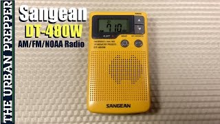 Sangean DT400W Pocket Radio Review by TheUrbanPrepper [upl. by Yarezed]