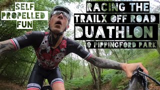 Cross Duathlon  Racing the Eventrex TrailX Off Road Duathlon at Pippingford Park for SWYD Tri Club [upl. by Yahsed]