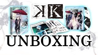 K  Project  Complete Series Bluray DVD  OFFICIAL UNBOXING [upl. by Nrojb]