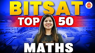 BITSAT 2024  Top 50 Most Important Maths Question  Namrata Maam [upl. by Longwood]