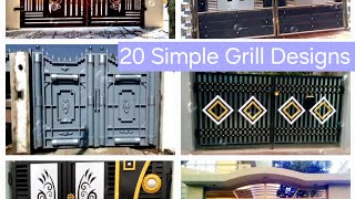 Simple Grill Design  20 Simple Grill Designs trending [upl. by Yleme]