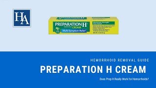 Preparation H Cream Maximum Strength Review  Does Prep H Really Work for Hemorrhoids [upl. by Nahpos]