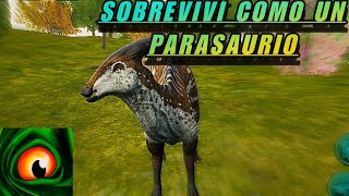 🔴SOBREVIVÍ de 0 A 100 COMO un PARASAURIO en THE CURSED ISLE 🦕💥 [upl. by Allare]