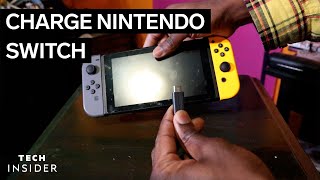 How To Charge Nintendo Switch [upl. by Ellenohs]