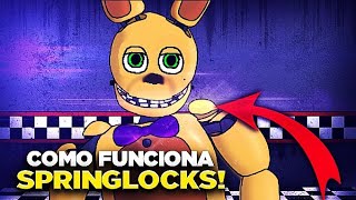 COMO FUNCIONA OS TRAJES SPRINGLOCKS  Arquivo Secretos de FNAF 1983mp [upl. by Geraud646]