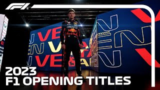 Introducing Our New 2023 F1 Opening Titles [upl. by Mirabella]