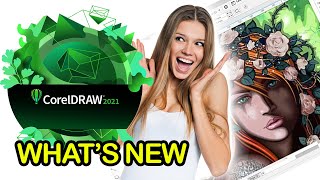 CorelDRAW 2021  Whats new  New Features  TECH TROPHY [upl. by Kcered]