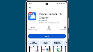 phone cleaner app kaise use kare  how to use phone cleaner app [upl. by Ytirahs423]