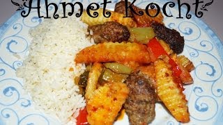 Rezept Izmir Köfte  AhmetKocht  türkisch kochen  Folge 68 [upl. by Yroj]