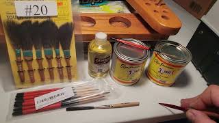 pinstriping basic starting tools and techniques [upl. by Wileen]