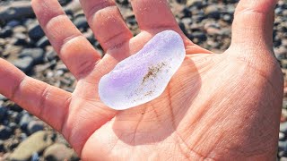 ¡Esta playa expulsa piedras preciosas y casi pierdo el control de la emoción [upl. by Town]