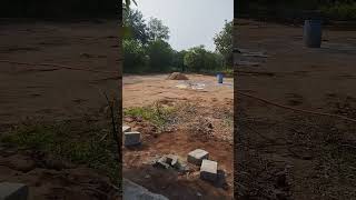 excavation  footing  layout  new site visit  video short ❤️❤️ [upl. by Willi]