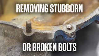 Tricks for removing stubborn or broken bolts  Hagerty DIY [upl. by Eecyac]