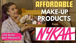 Full Makeup Tutorial for beginners  Affordable branded makeup kit from Nykaa  gimaashi [upl. by Nitfa]