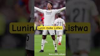 Andriy Lunin make listwa [upl. by Merrie]