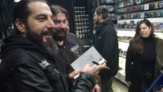 Non Serviam The Official Story Of Rotting Christ signing session 15122018 [upl. by Pardoes]