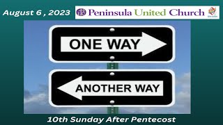 AUGUST 06 2023  10th Sunday after Pentecost [upl. by Kezer259]