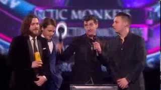 Arctic Monkeys Best British Group BRIT Awards 2014 HD [upl. by Kneeland]