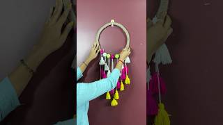 Beautiful Wall Hanging Craft short youtubeshort reel viral trending diycrafts wallhanging [upl. by Ikram]