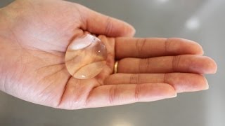 DIY How to Make an Edible Water quotBottlequot or Bubble [upl. by Hoagland]