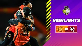 LAST OVER THRILLER  Perth Scorchers v Melbourne Renegades  WBBL10 [upl. by Ettenwahs]