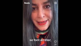 Marjane Satrapi a un message à lattention de Sandrine Rousseau  et vlaam dans sa g [upl. by Falo]