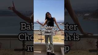 Baby Monster Choreograph is messed up kpopnews babymonster montiez kpop viralshorts [upl. by Onyx306]