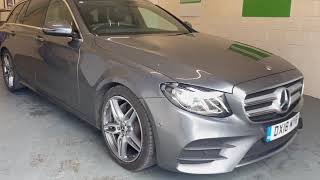 MercedesBenzE Class 20 E220d AMG Line Estate 5dr Diesel GTronic Euro 6 ss 194 ps DX18MYR [upl. by Cthrine]