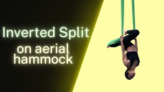 Inverted Split on Aerial Hammock [upl. by Gerhan]