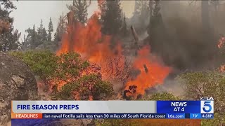 Wildfire season threatens Southern California [upl. by Marchelle]