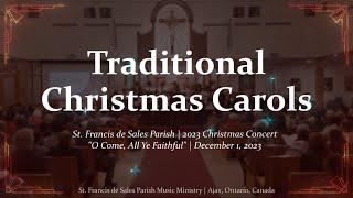 One Hour of Traditional Christmas Carols  SFDS 2023 Christmas Concert  Choir wLyrics  16 Songs [upl. by Dulcinea]