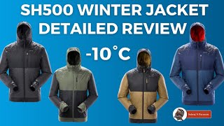 Decathlon 10°C SH500 WARM JACKET detailed review [upl. by Triley]