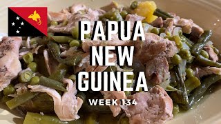 Second Spin Country 134 Papua New Guinea International Food [upl. by Ennaeiluj]