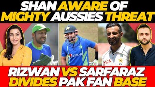 Shan Masood sparks Sarfaraz Ahmed vs Mohammad Rizwan debate ahead of Pakistan vs Australia 1st Test [upl. by Sierra]