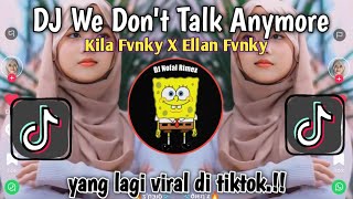 DJ WE DONT TALK ANYMORE X SOUND ASIQUE CUY VIRAL TIKTOK TERBARU 2024 [upl. by Aehcsrop]