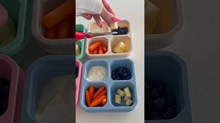 ASMR BENTO BOX RESTOCK asmr satisfying bentobox snacks snackbox kitchen restock [upl. by Llerehc428]