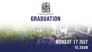 Teesside University Graduation Monday 17 July 2023  1030am [upl. by Aznerol356]