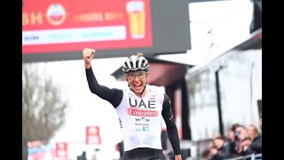 Cyclisme Tadej Pogacar gagne les Championnats Nationaux de la Slovénie de Course sur Route 2023 [upl. by Yonita]