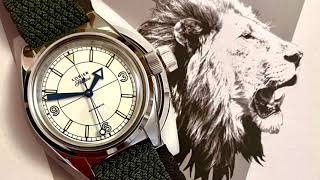 Lorier Safari Ivory  Limited Edition  Rolex Explorer inspired affordable alternative [upl. by Avehsile]