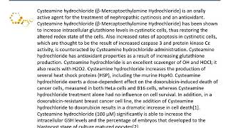 GC13502 Cysteamine HCl 156570 [upl. by Nnewg]