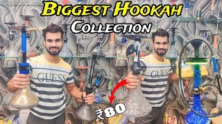 Chipest Hookah मात्र 150Rs Only 🔥😱  Chipest And Luxury Hookah Shop In Delhi  Yash saini vlog [upl. by Anhoj]