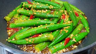 Sarap Grabe Ganito pala ang The Best na Luto sa Okra Super Easy Tipid at Masustansya [upl. by Alodie]