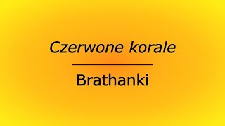 Czerwone korale  Brathanki karaoke cover bez linii melodycznej [upl. by Demodena201]