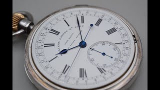 Williams Patent N 4762 Pocket Chronograph [upl. by Urbanus807]