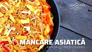 Cină asiatică rapidă cu ciuperci asiatice [upl. by Cassey]