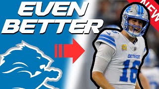 Detroit Lions Just Got Great News On Multiple Fronts [upl. by Adile]